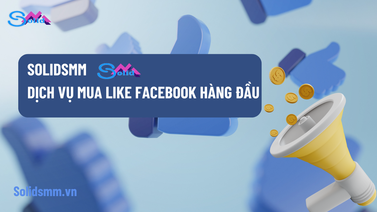 SolidSMM - Dịch vụ mua like Fcebook hàng đầu