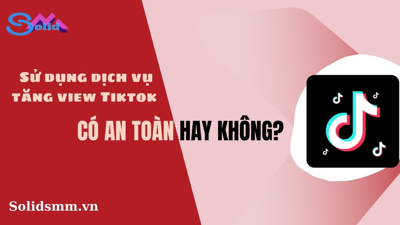 Sử dụng dịch vụ tăng view Tiktok có an toàn không?