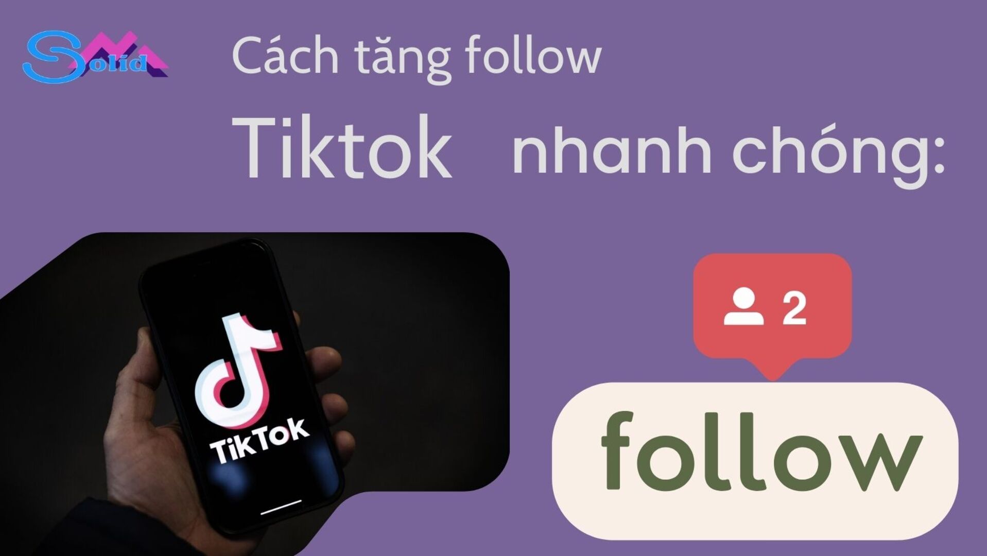 Cách tăng follow Tiktok nhanh chóng