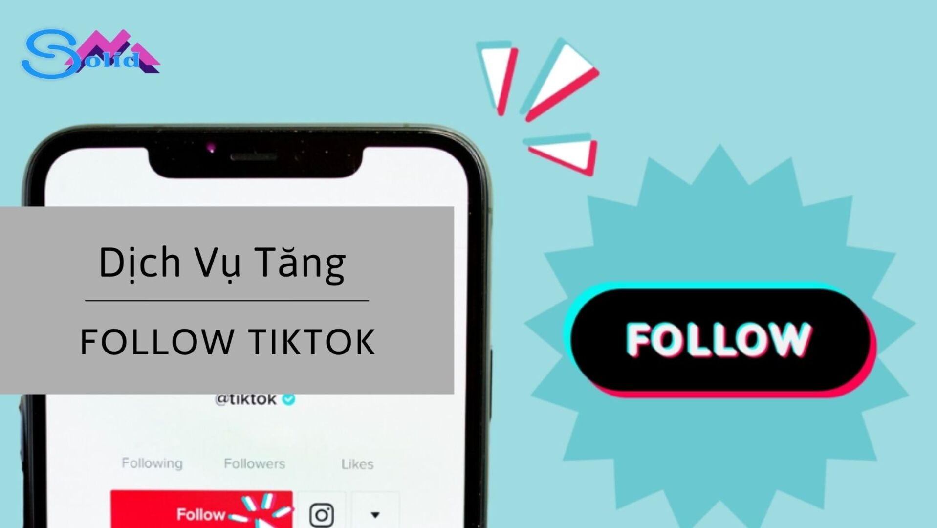 Dịch vụ tăng follow Tiktok