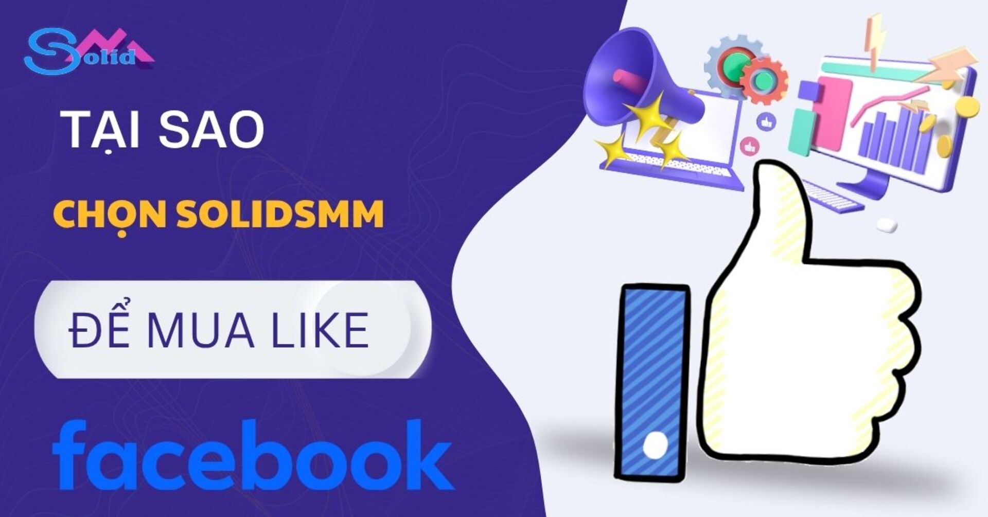 Tại sao chọn SolidSMM để mua like Facebook?