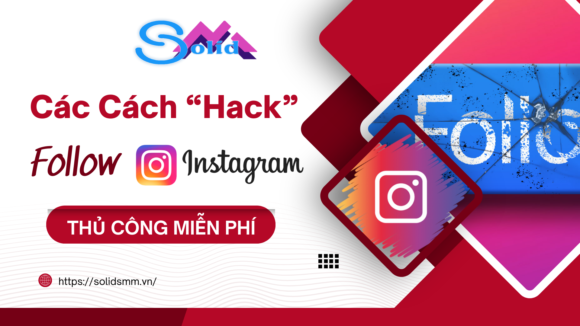 Cách hack follow Instagram thủ công miễn phí